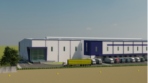 Warehouse Aerial View