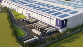 Warehouse Complex Aerial